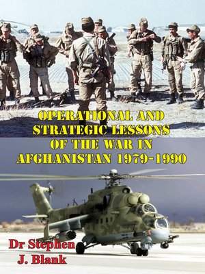 cover image of Operational and Strategic Lessons of the War In Afghanistan, 1979-1990